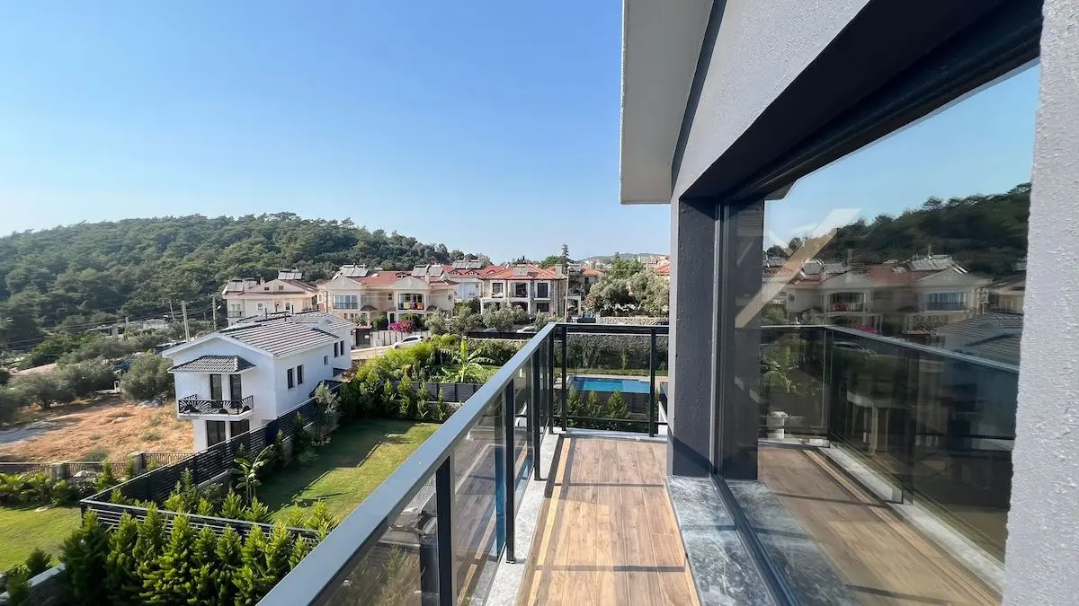 Attached balcony